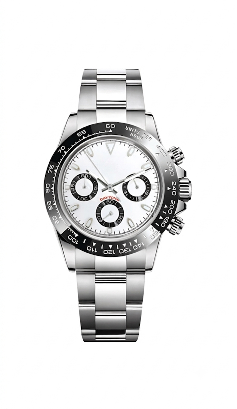 Chronographe Sport — Cadran Blanc "Panda"