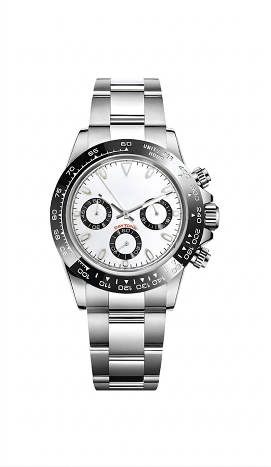 Chronographe Sport — Cadran Blanc "Panda"