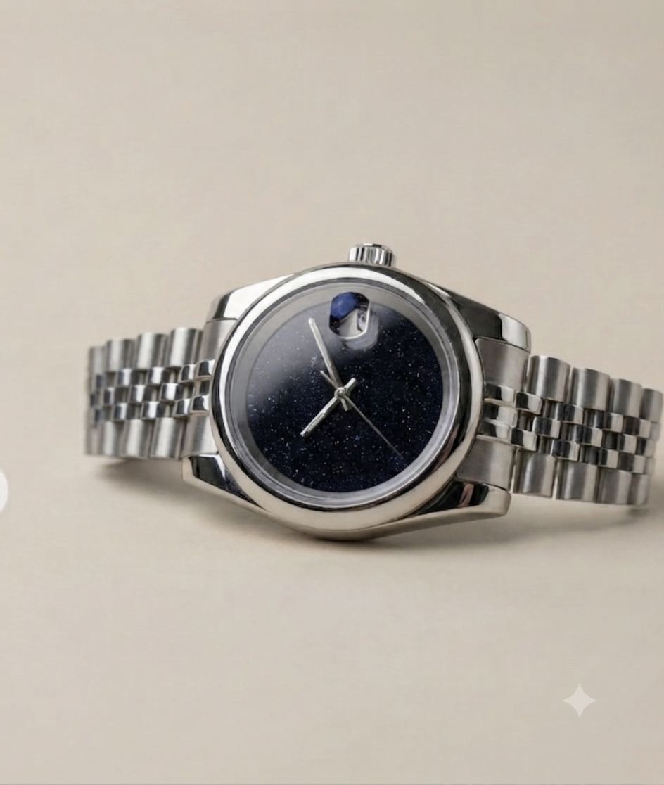 Montre Automatique — Cadran Aventurine Céleste
